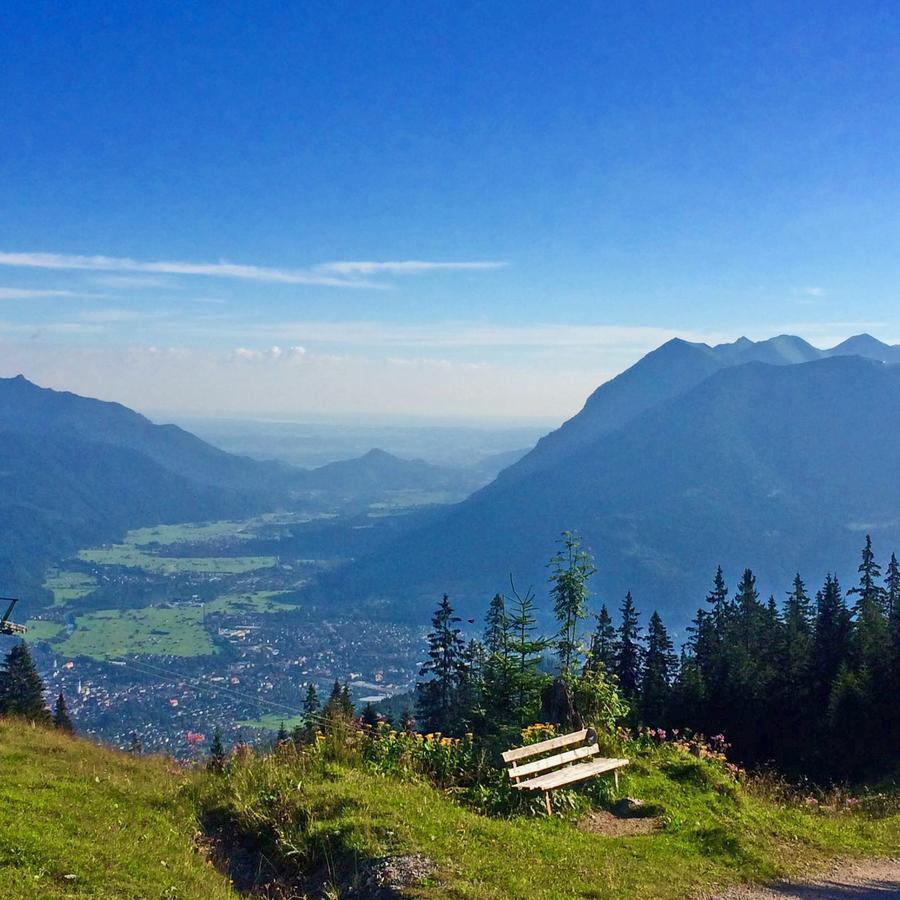 Ferienwohnung Am Kurpark -Wohnung 2,90Qm- Garmisch-Partenkirchen Eksteriør bilde