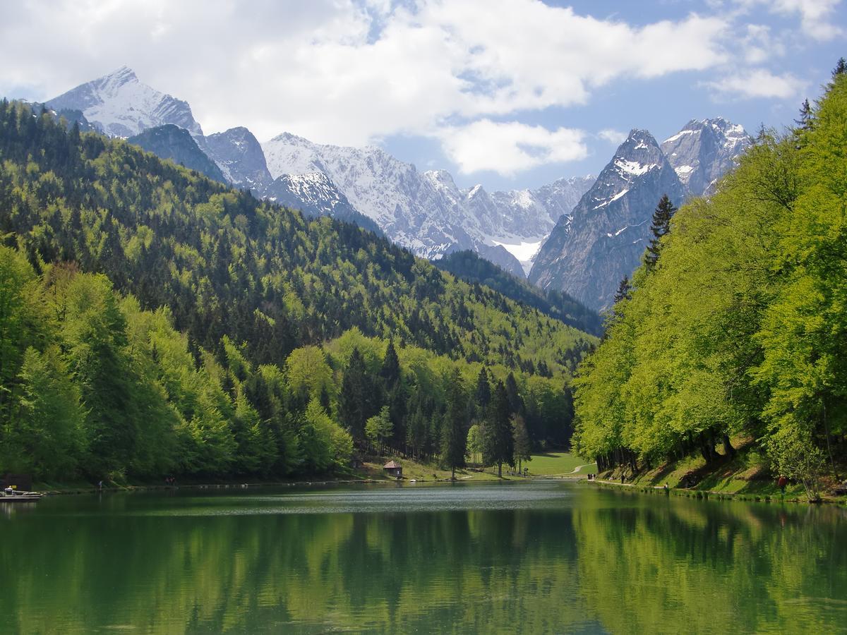 Ferienwohnung Am Kurpark -Wohnung 2,90Qm- Garmisch-Partenkirchen Eksteriør bilde
